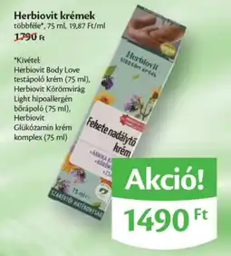 EcoFamily Herbiovit fekete nadálytó krém ajánlat