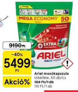 Tesco ARIEL Mosókapszula ajánlat