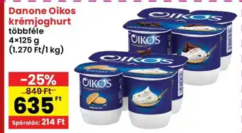 DANONE Oikos krémjoghurt
