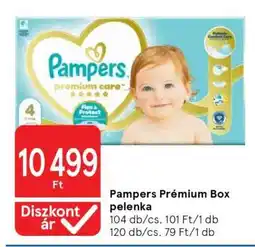 Tesco Pampers Prémium Box pelenka ajánlat