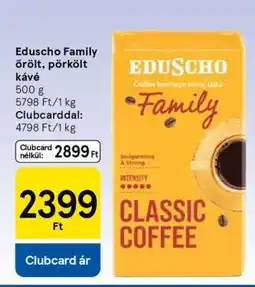 Tesco EduScho Family őrölt, pörkölt kávé ajánlat