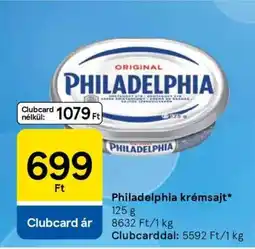 Tesco PHILADELPHIA Krémsajt ajánlat