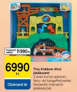 Tesco Tiny Kiddom dínó játékszett ajánlat
