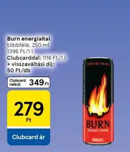 Tesco Burn energiaital ajánlat
