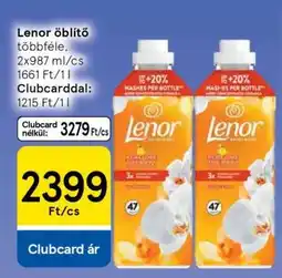 Tesco LENOR Öblítő ajánlat