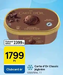 Tesco Carte d'Or Classic jégkrém ajánlat