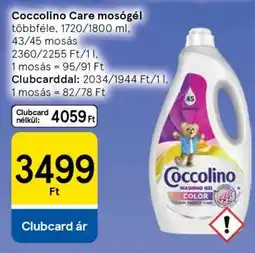 Tesco COCCOLINO CARE Mosógél ajánlat