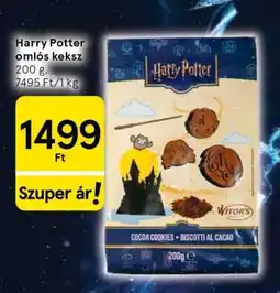 Tesco Harry Potter omlós keksz ajánlat