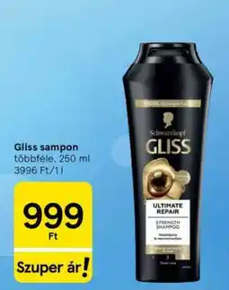 Tesco Gliss sampon ajánlat
