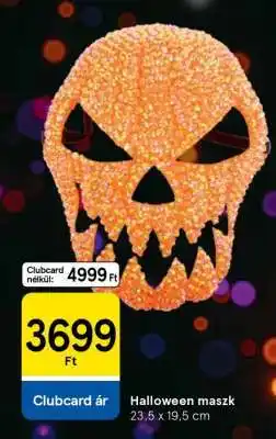 Tesco Halloween maszk ajánlat