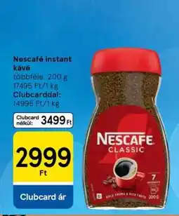 Tesco NESCAFÉ Instant kávé ajánlat