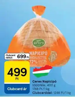 Tesco CERES Napicipó ajánlat