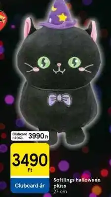 Tesco Softlings halloween plüss ajánlat