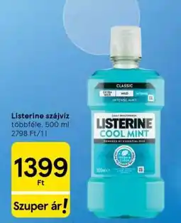 Tesco LISTERINE Szájvíz ajánlat