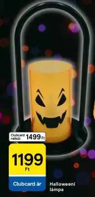 Tesco Halloweeni lámpa ajánlat