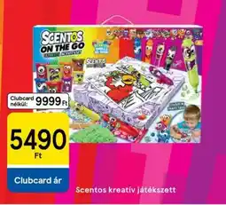 Tesco Scentos kreatív játékszett ajánlat