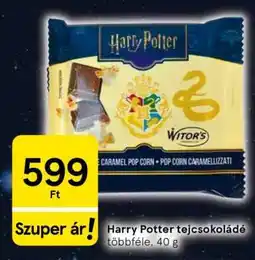 Tesco Harry Potter tejcsokoládé ajánlat