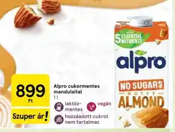 Tesco ALPRO CUKORMENTES MANDULAITAL ajánlat
