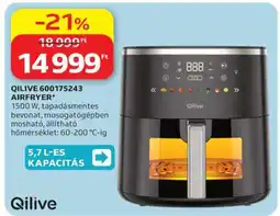 Auchan QILIVE 600175243 AIRFRYER ajánlat