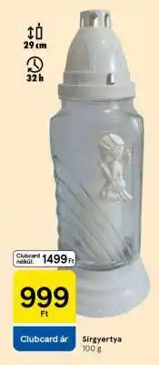 Tesco Sírgyertya ajánlat