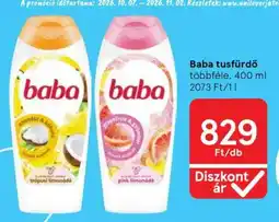 Tesco BABA Tusfürdő ajánlat