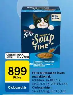 Tesco Felix alutasakos leves macskáknak ajánlat