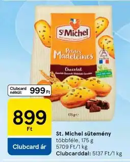 Tesco St. Michel sütemény ajánlat
