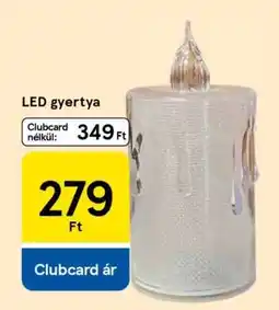 Tesco LED gyertya ajánlat