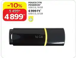 Auchan POUCE C170 PENDRIVE ajánlat