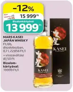 Auchan MARS KASEI JAPÁN WHISKY ajánlat