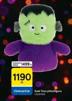 Tesco Keel Toys plüssfigura ajánlat
