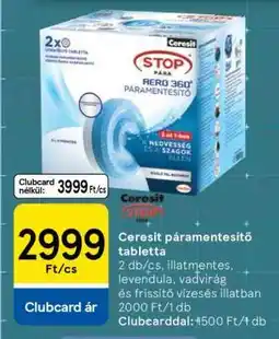 Tesco Ceresit páramentesítő tabletta ajánlat