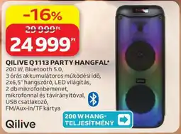 Auchan QILIVE Q1113 PARTY HANGFAL ajánlat