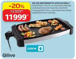 Auchan QILIVE 600180035 PLANCHA GRILL ajánlat