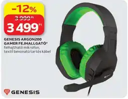 Auchan GENESIS ARGON200 GAMER FEJHALLGATÓ ajánlat