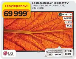 Auchan LG 32LQ631COZA FHD SMART TV ajánlat