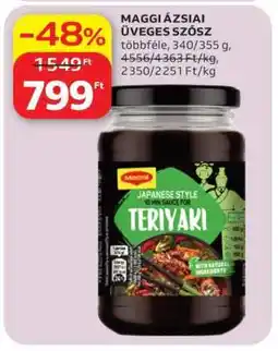 Auchan MAGGI ÁZSIAI ÜVEGES SZÓSZ ajánlat