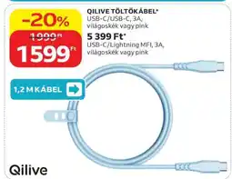 Auchan QILIVE TÖLTŐKÁBEL ajánlat