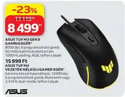 Auchan ASUS TUF M3 GEN II GAMING EGÉR ajánlat