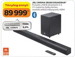 Auchan JBL CINEMA SB560 SOUNDBAR ajánlat