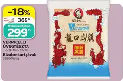 Auchan VERMICELLI ÜVEGTÉSZTA ajánlat