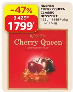 Auchan ROSHEN CHERRY QUEEN CLASSIC DESSZERT ajánlat