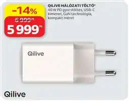 Auchan Qilive hálózati töltő ajánlat