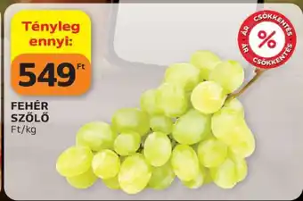 Fehér szőlő