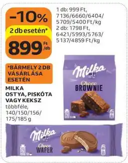 Auchan Milka Ostya, Piskóta vagy Keksz ajánlat