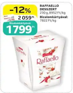 Auchan Raffaello desszert ajánlat