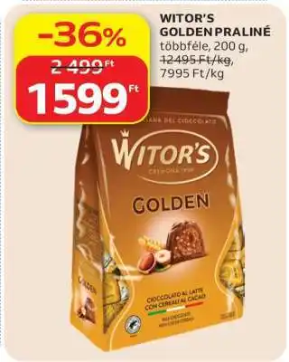 WITOR’S GOLDEN PRALINÉ