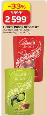 Auchan Lindt Lindor desszert ajánlat