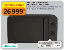 Auchan HISENSE H20MOBP1HI MIKROHULLÁMÚ SÜTŐ ajánlat