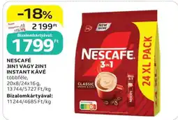 Auchan NESCAFÉ 3IN1 VAGY 2IN1 INSTANT KÁVÉ ajánlat